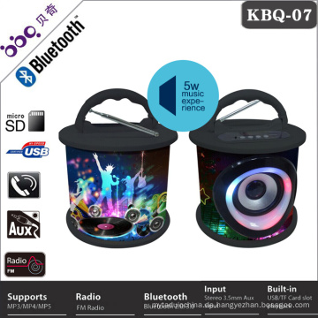 Fabrik machte 10 Mode Aussicht Farbdesigns CD-Player mit drahtlosen Bluetooth-Lautsprecher